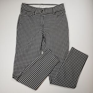 89th & Madison Black and White Gingham Pants